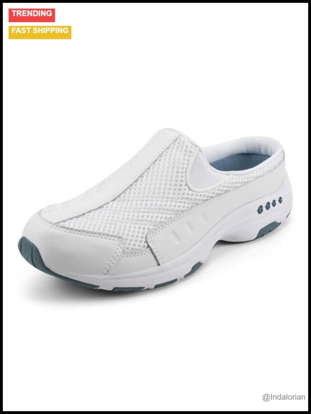 Easy Spirit Traveltime Slip-On Clogs Comfort Walking Shoes